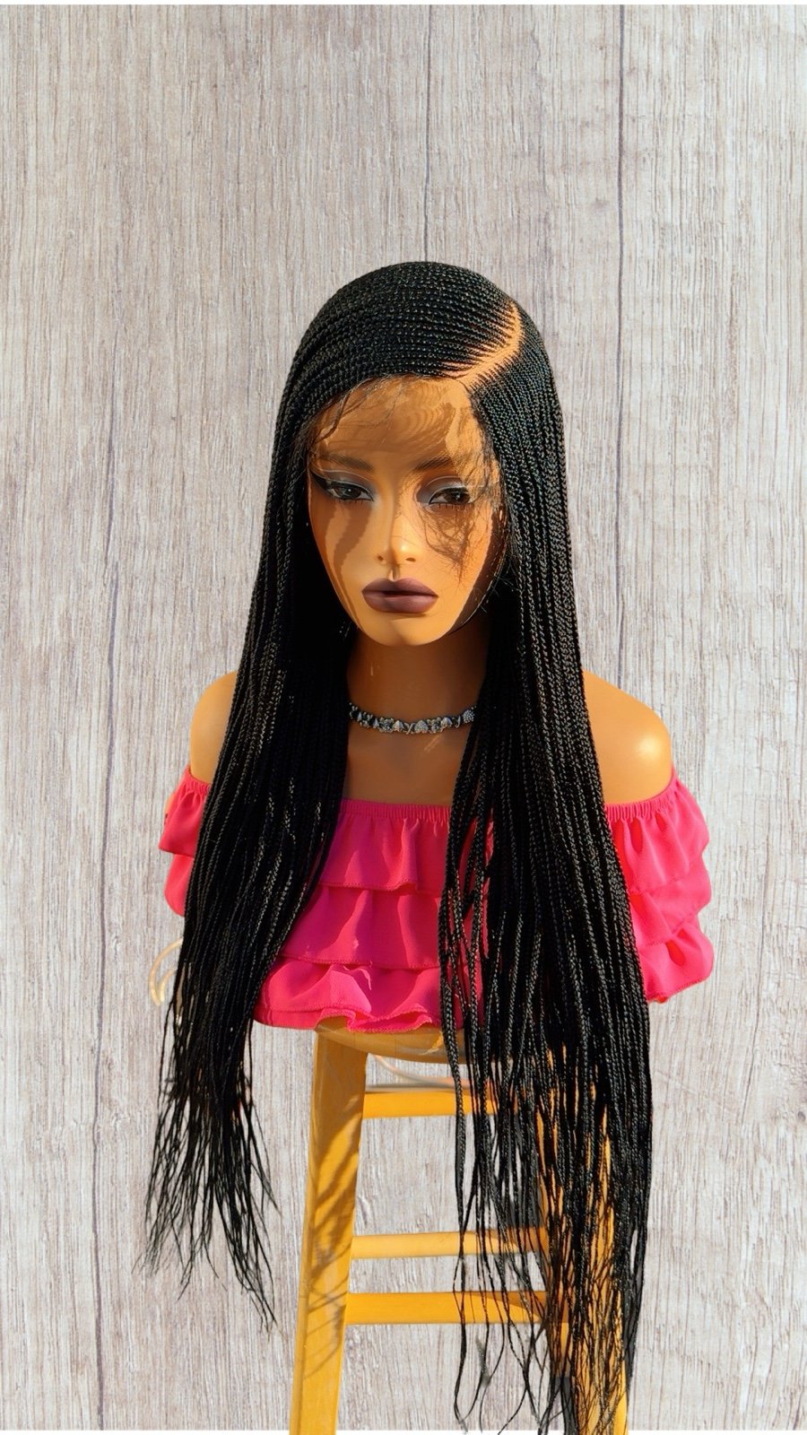 Braided Wigs For Black Women Conrow Wig