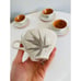 Vtg Ben Seibel Iroquois Harvest Time Informal True China, Teacups & Saucer X 4