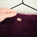 For Love and Lemons Purple Lou Cardigan Sweater S
