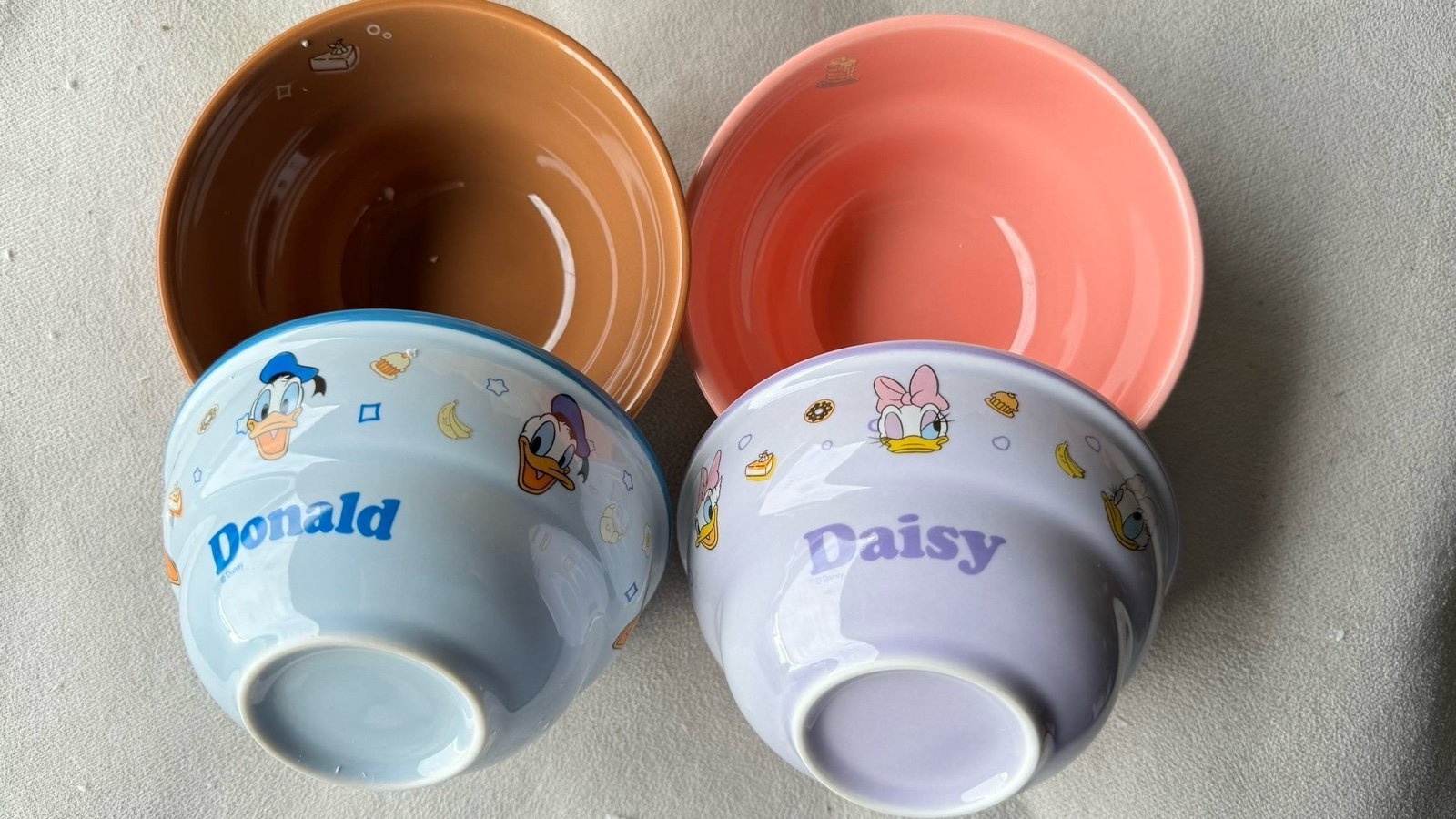 Disney cutie bowl sets