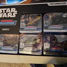 Star Wars Micro Galaxy Squadron Light Armor Series 5 Vault Set