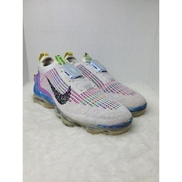 Nike Air Vapormax 2020 FK Flyknit Pure Platinum Multicolor CJ6740-001 Size 9.5