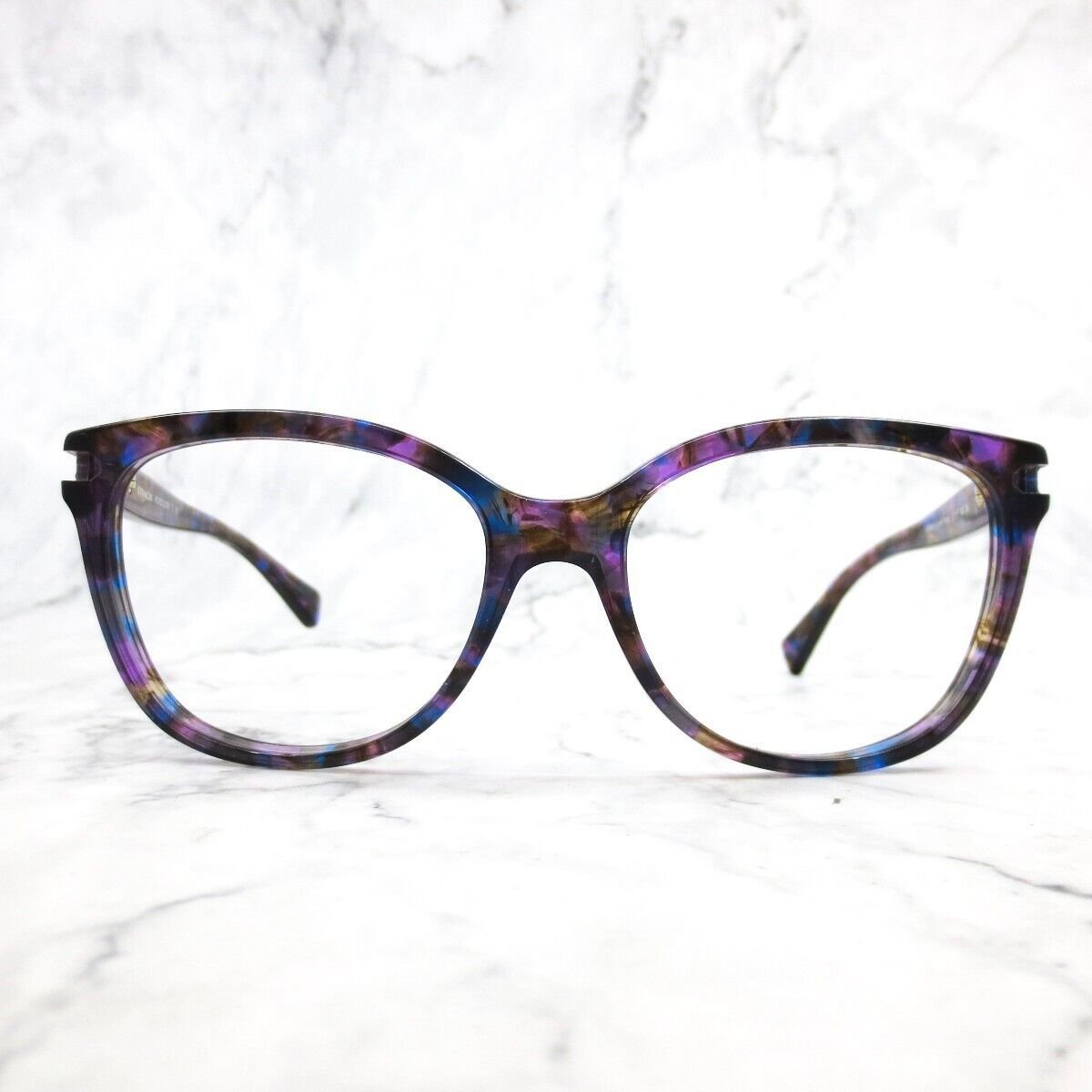 Coach HC8132 (L109) (Confetti Purple) 52888H Sunglasses Round Frames 57-17-135