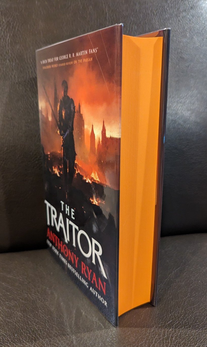 Goldsboro The Traitor Signed Numbered Sprayed Edges