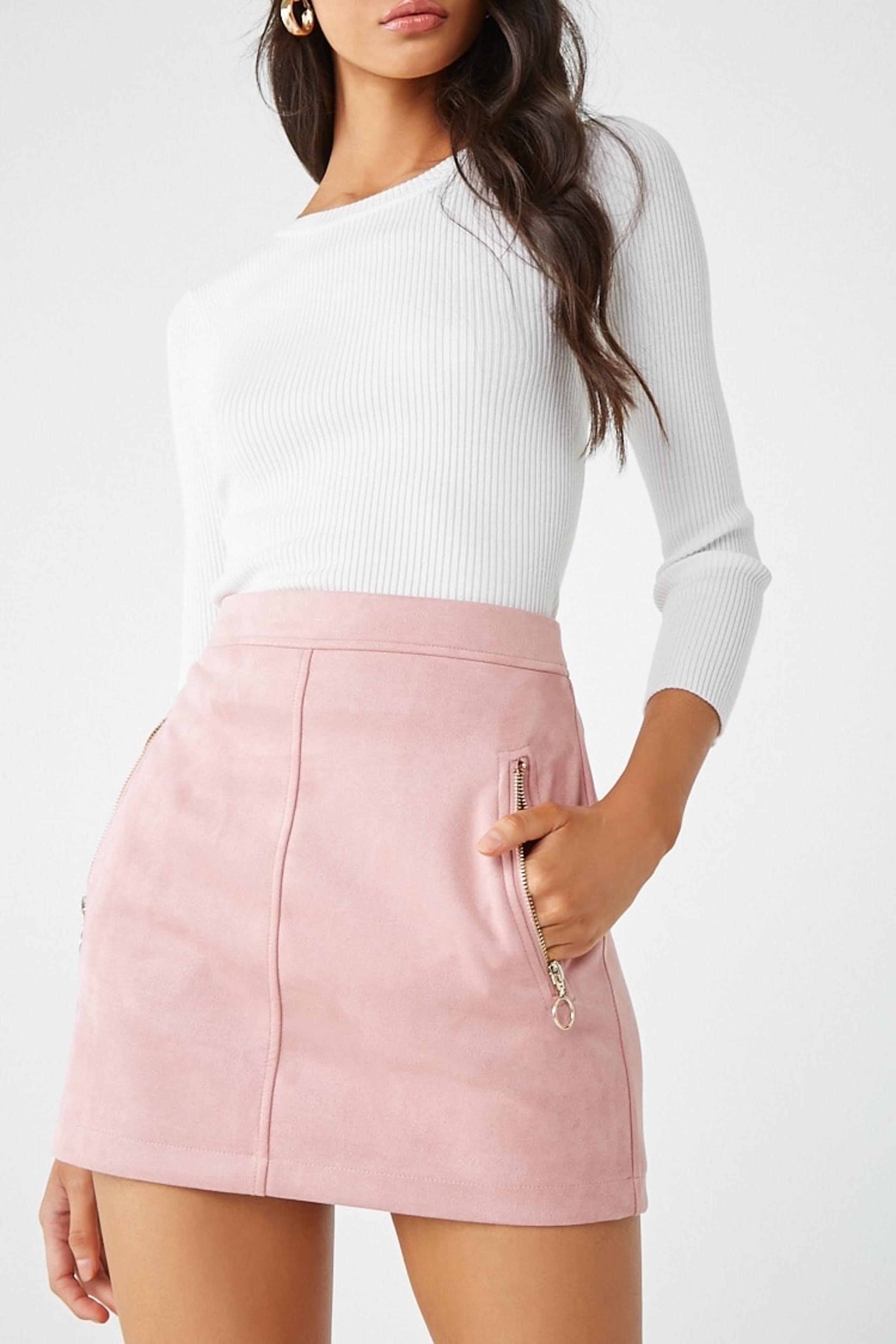 Forever 21 Suede Mini Skirt