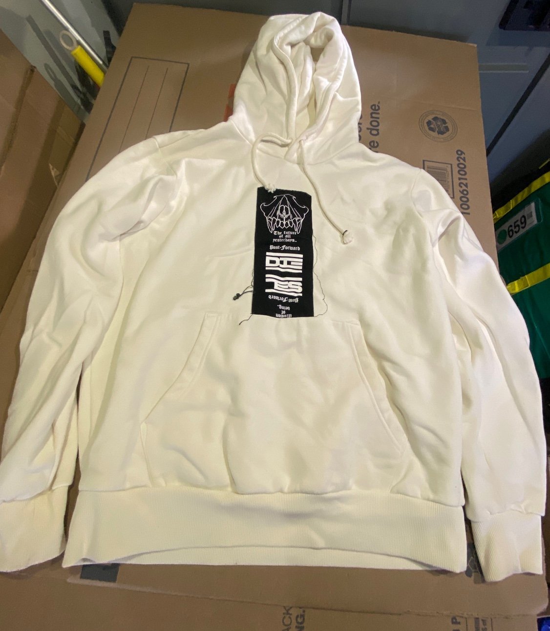 Diesel hoodie white xxl