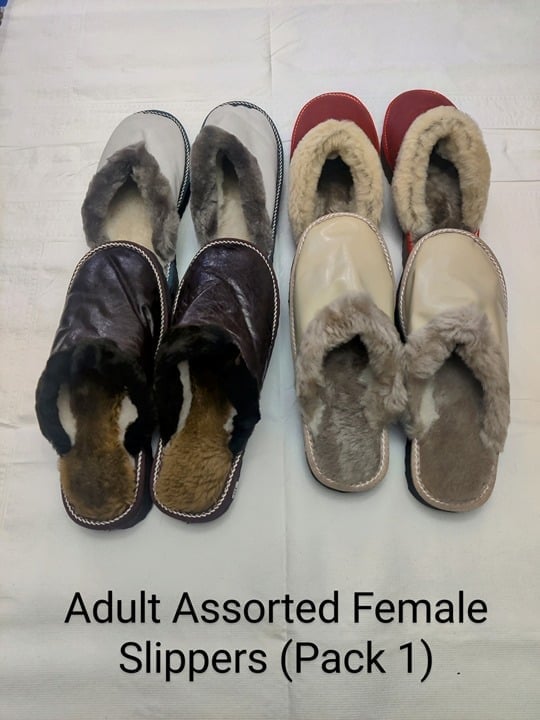 Female Sheepskin Slippers