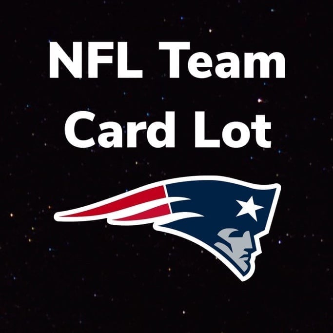 New England Patriots 156 Card NFL Football Team Lot