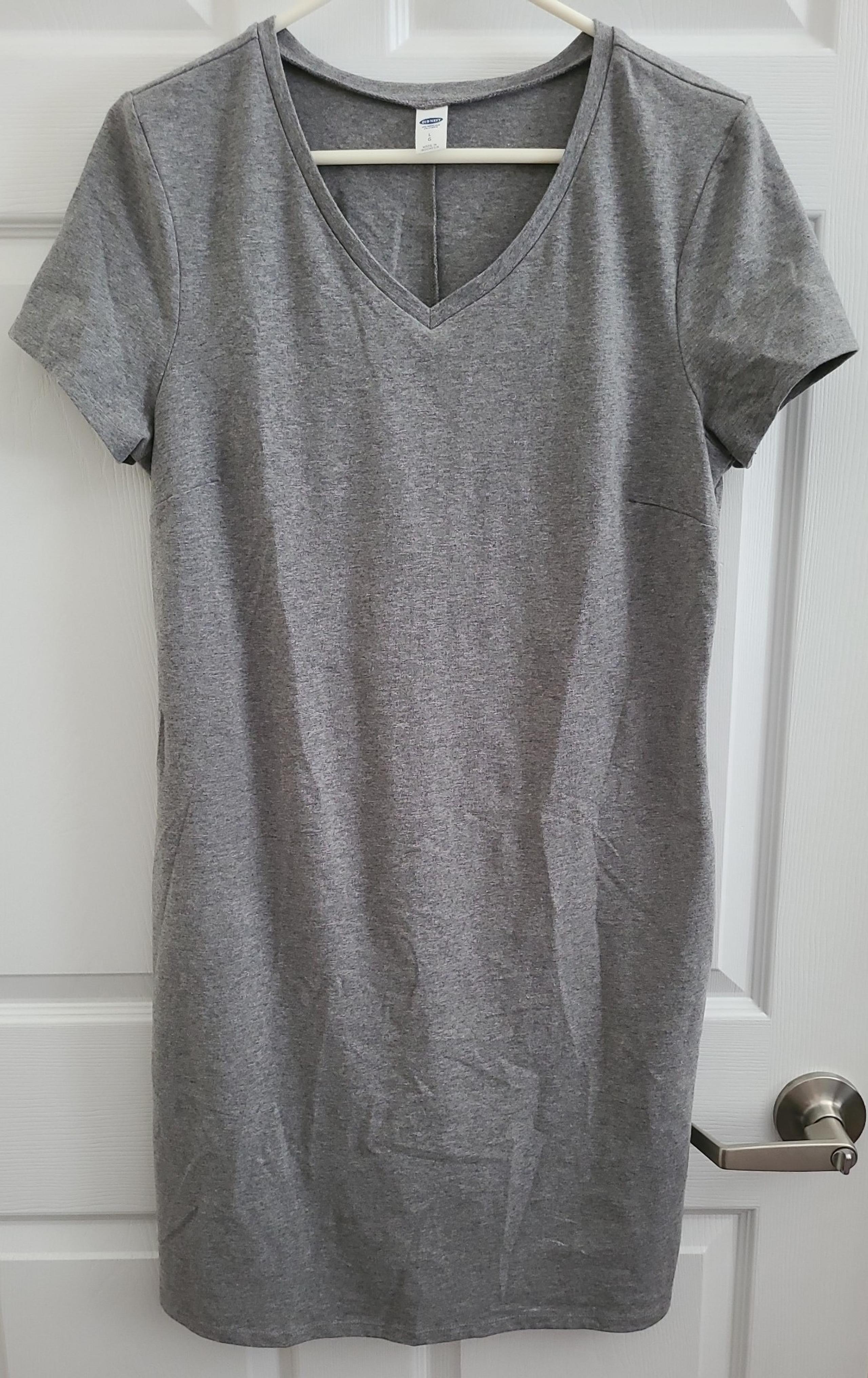 Old Navy Grey T Shirt Dress (L)