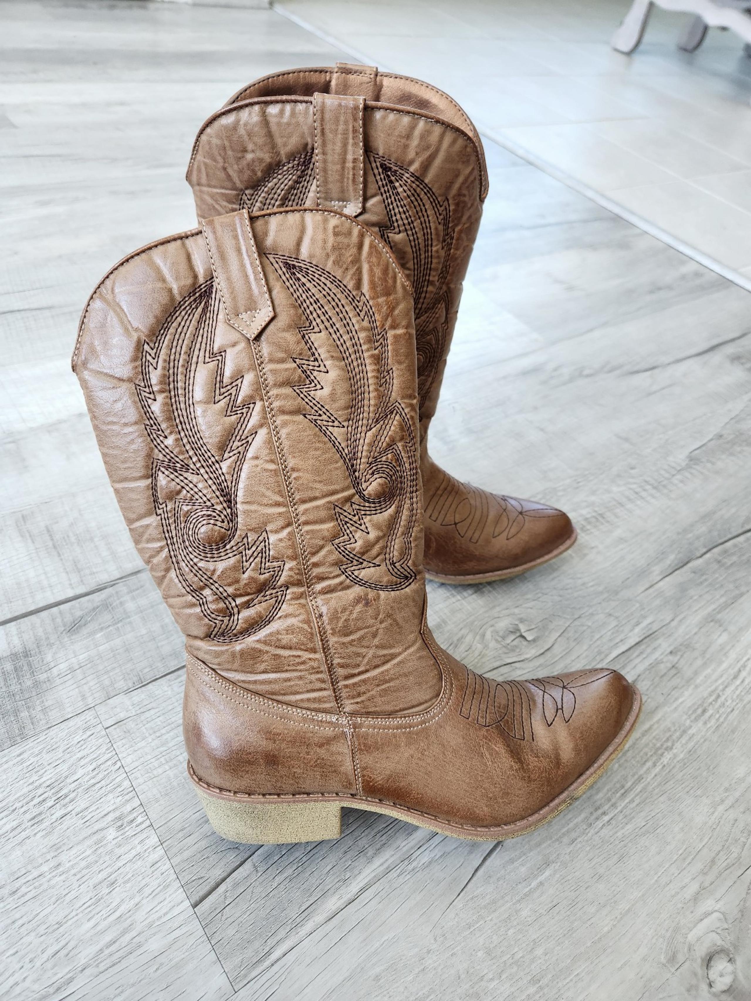 Coconuts by Matisse Gaucho Cowboy Boot Sz 8.5 Tan Women’s
