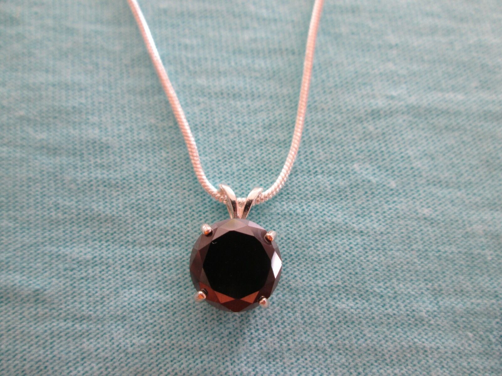 2.65ct 100% REAL EARTH MINED NATURAL BLACK DIAMOND NECKLACE, CERTIFICATE,PE NDAN