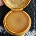Vintage Houbigant Chantilly Solid Perfume Gold Tone Compact