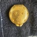 Vintage Houbigant Chantilly Solid Perfume Gold Tone Compact