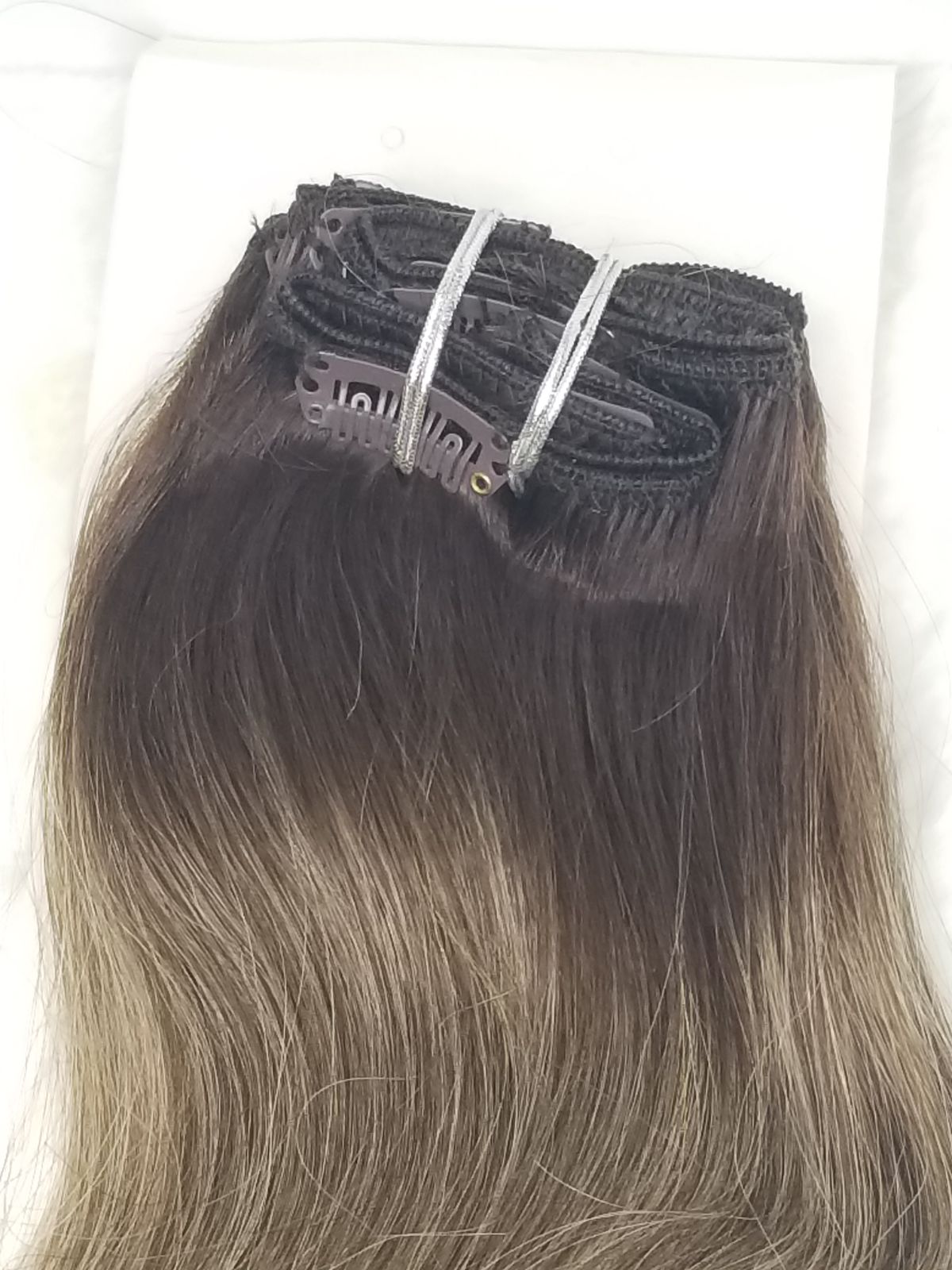 7 Pieces Clip in Human hair(18 )