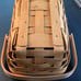 Longaberger Sleigh/ Basket Combo