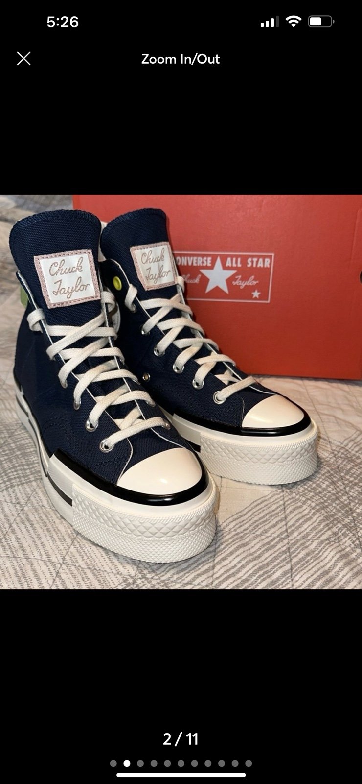 Chuck 70 Plus Heel Loop Converse Platform Hightops