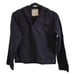Vintage US NAVY Military Sailor 100% Wool Man's Blue Undress Jumper Size 38