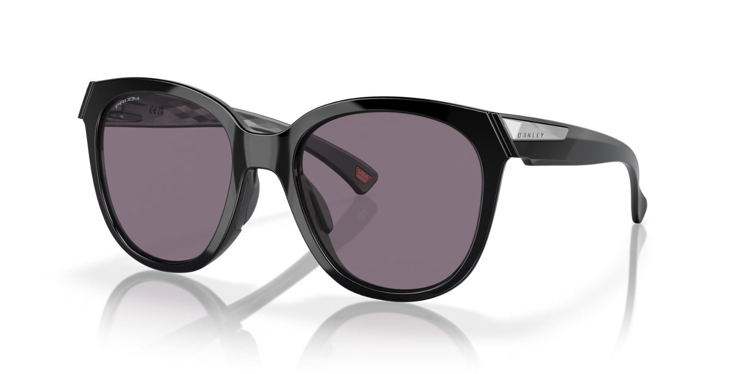 NIB Women's Oakley Low Key Prizm Sunglasses Polished Black 0OO9433