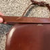 A.P.C. Demi Lune half moon purse brown