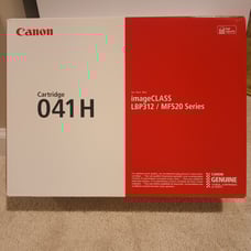 Canon Genuine 041H ImageCLASS LBP312/MF520 Printer Toner Black