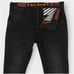 Rock Revival Steven Men's Jeans 32x32 Straight Black Denim Flap Pockets