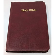Holy Bible BEKA Pensacola Christian College KJV Leather King James 1980s VTG