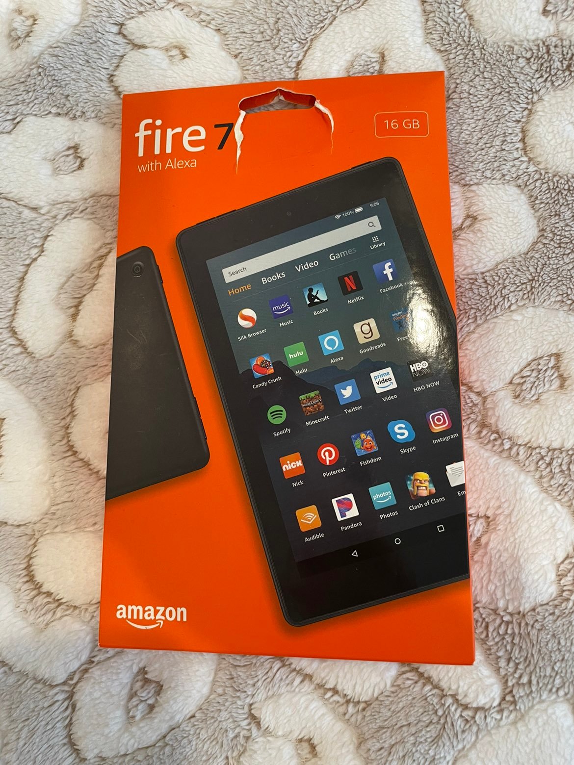 Amazon Fire 7 Tablet 16GB Black