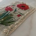 Vintage Handwoven Scandinavian Wall Hanging Flowers