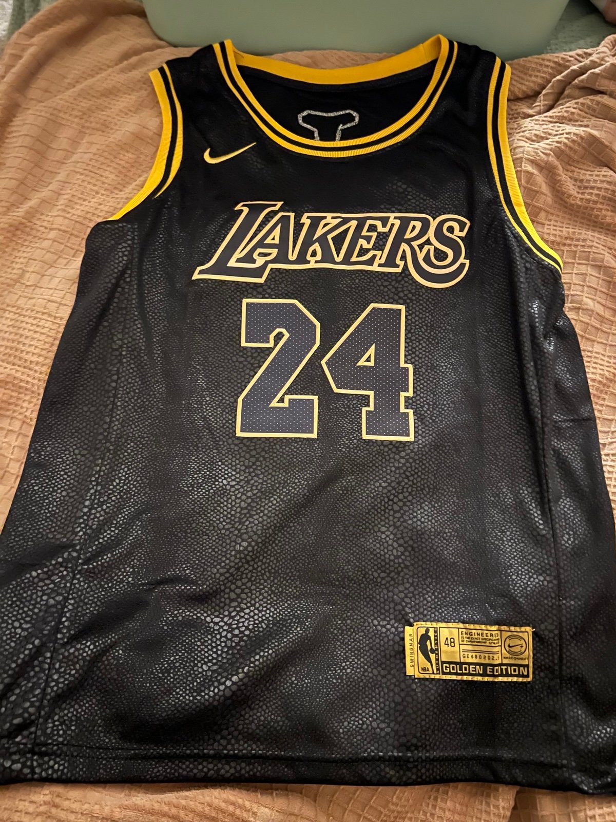 Kobe Bryant Golden Edition Lakers Jersey
