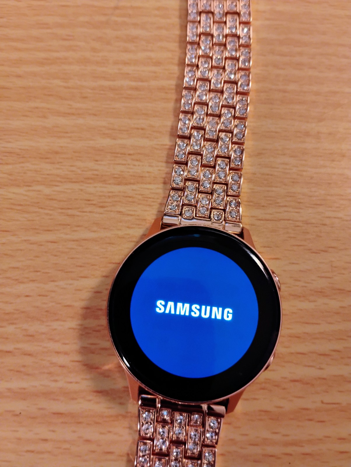 Samsung Rose Gold Smartwatch