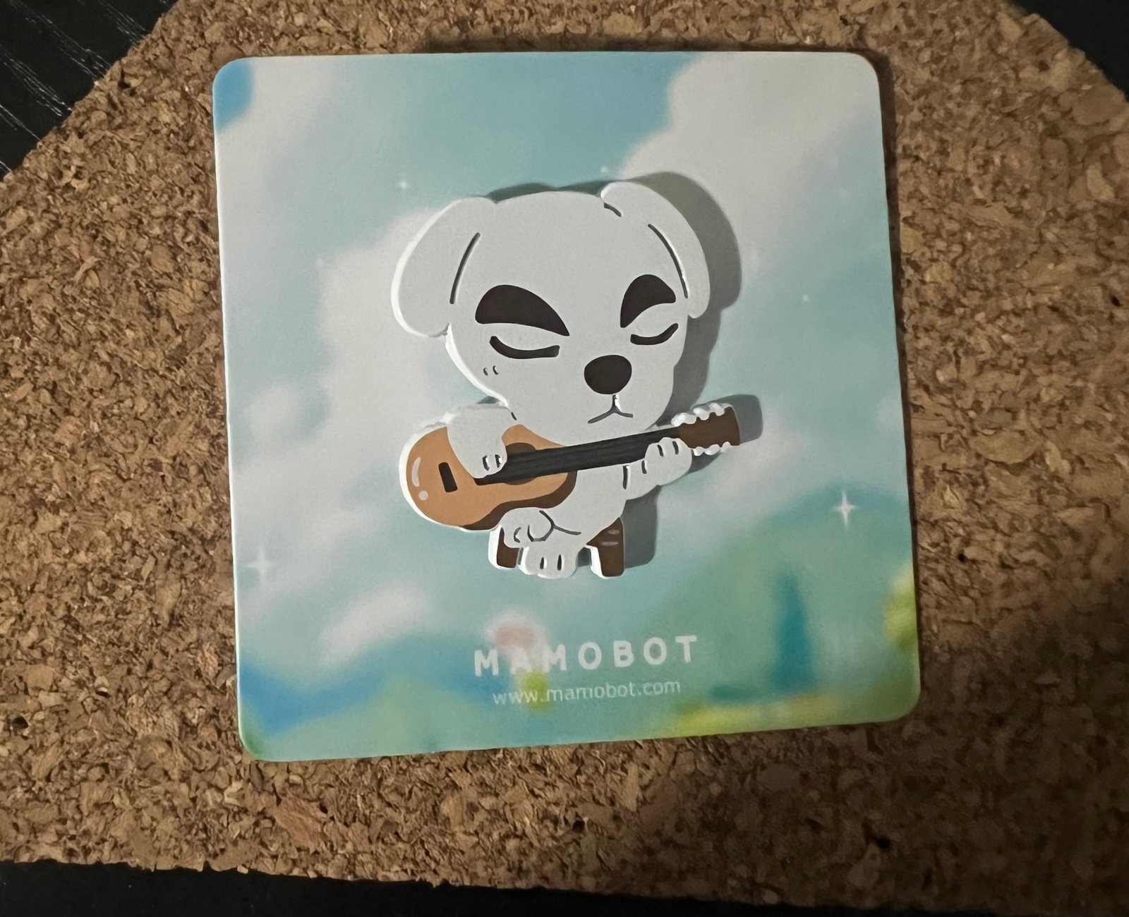 Mamobot Animal Crossing KK Slider Mallow Enamel Pin
