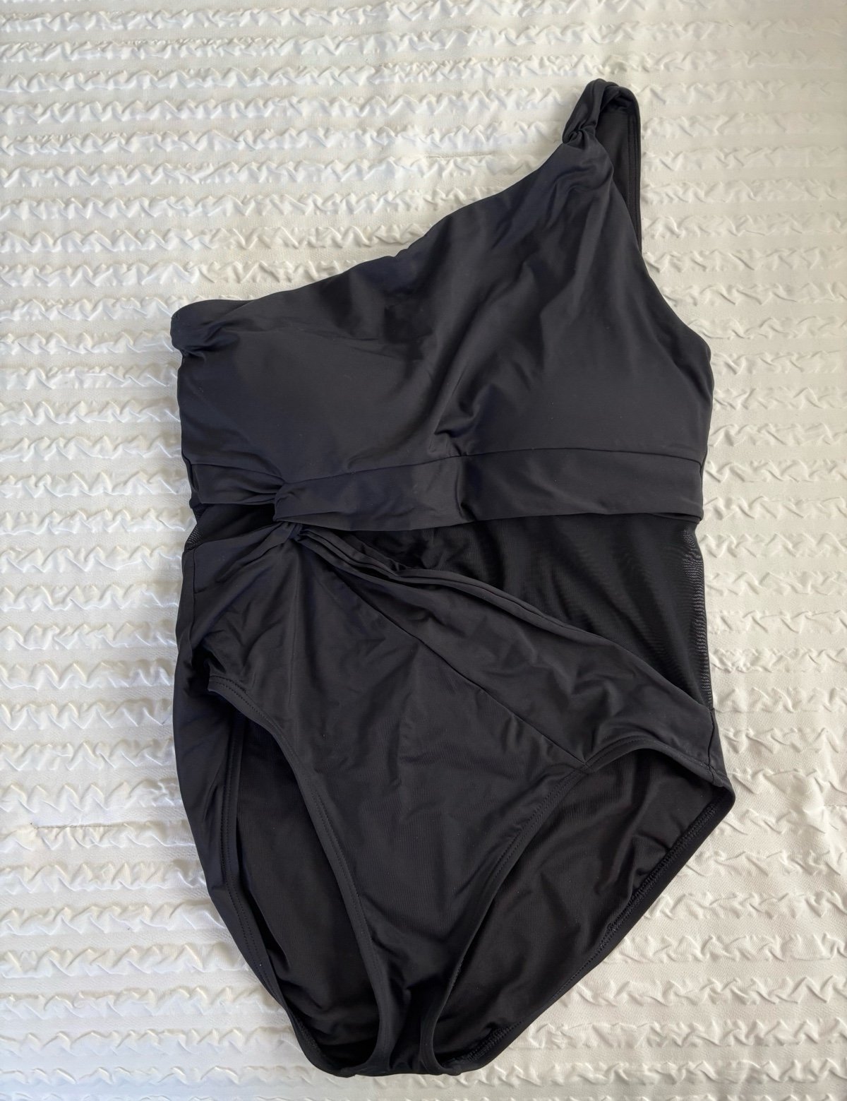 NWOT One shoulder Michael Kors swimsuit