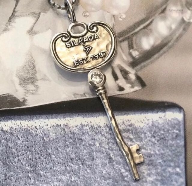 Silpada Sterling Key To My Heart Pendant