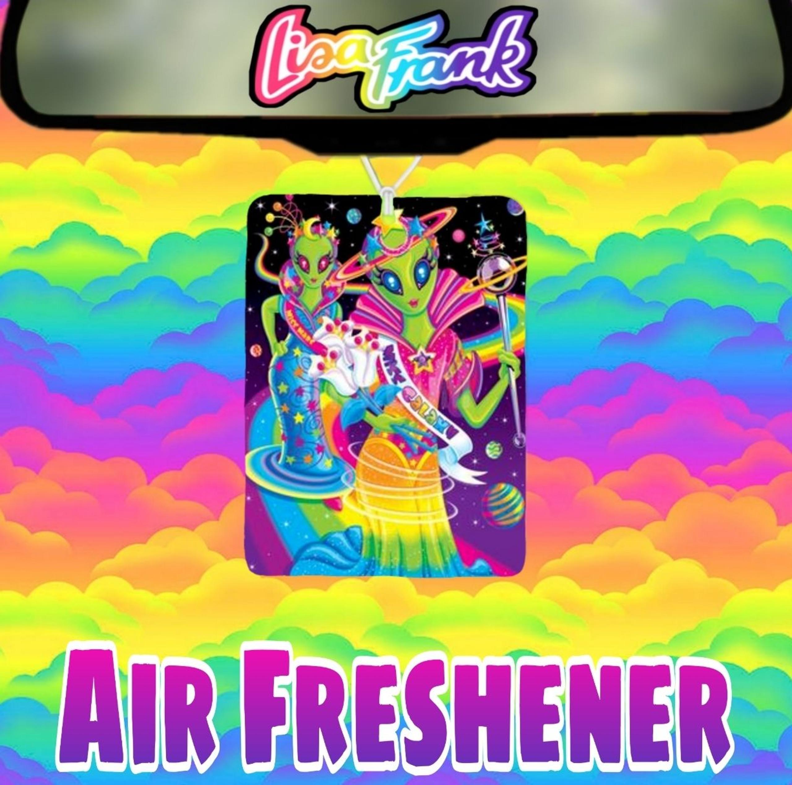 Lisa Frank Inspired Car Air Freshener
