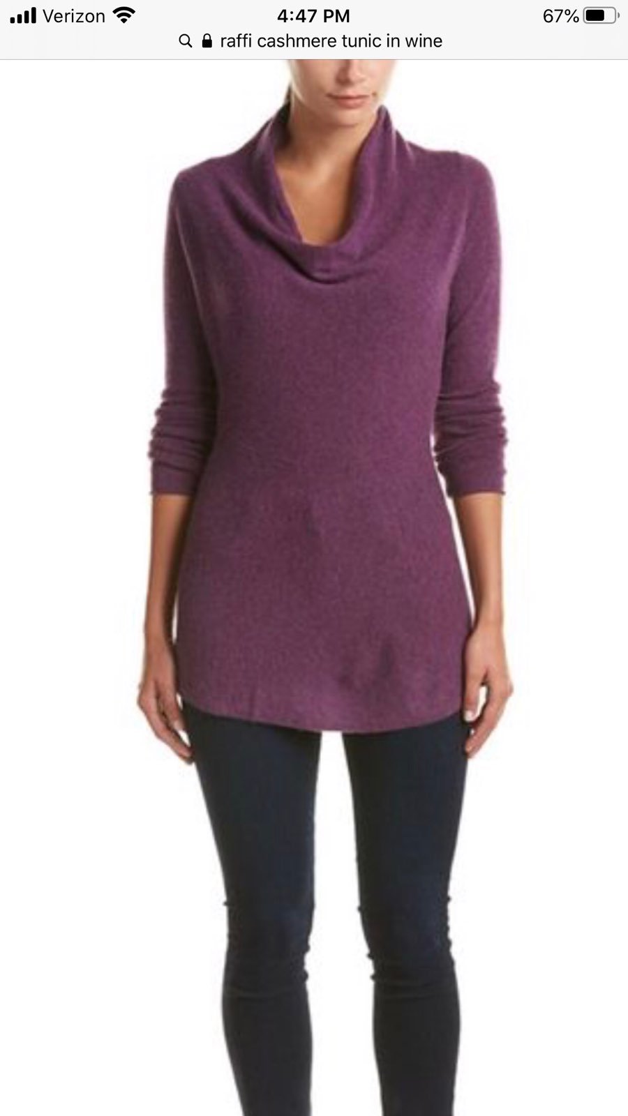 Raffi Cashmere Tunic