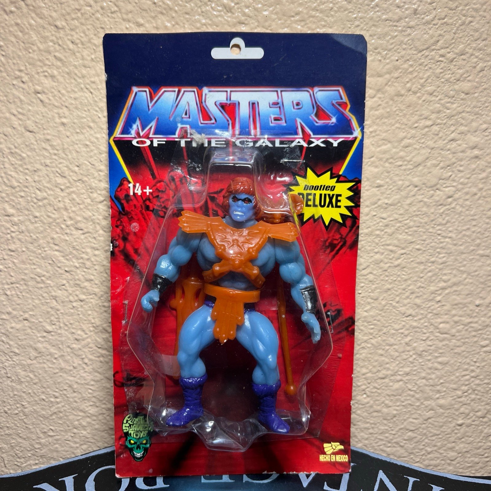 Masters of The Galaxy Deluxe Bootleg MOTU Mexican Vintage Plastic suavectio toys