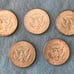 Lot Of 5 JFK Half Dollar Coins. C-126.