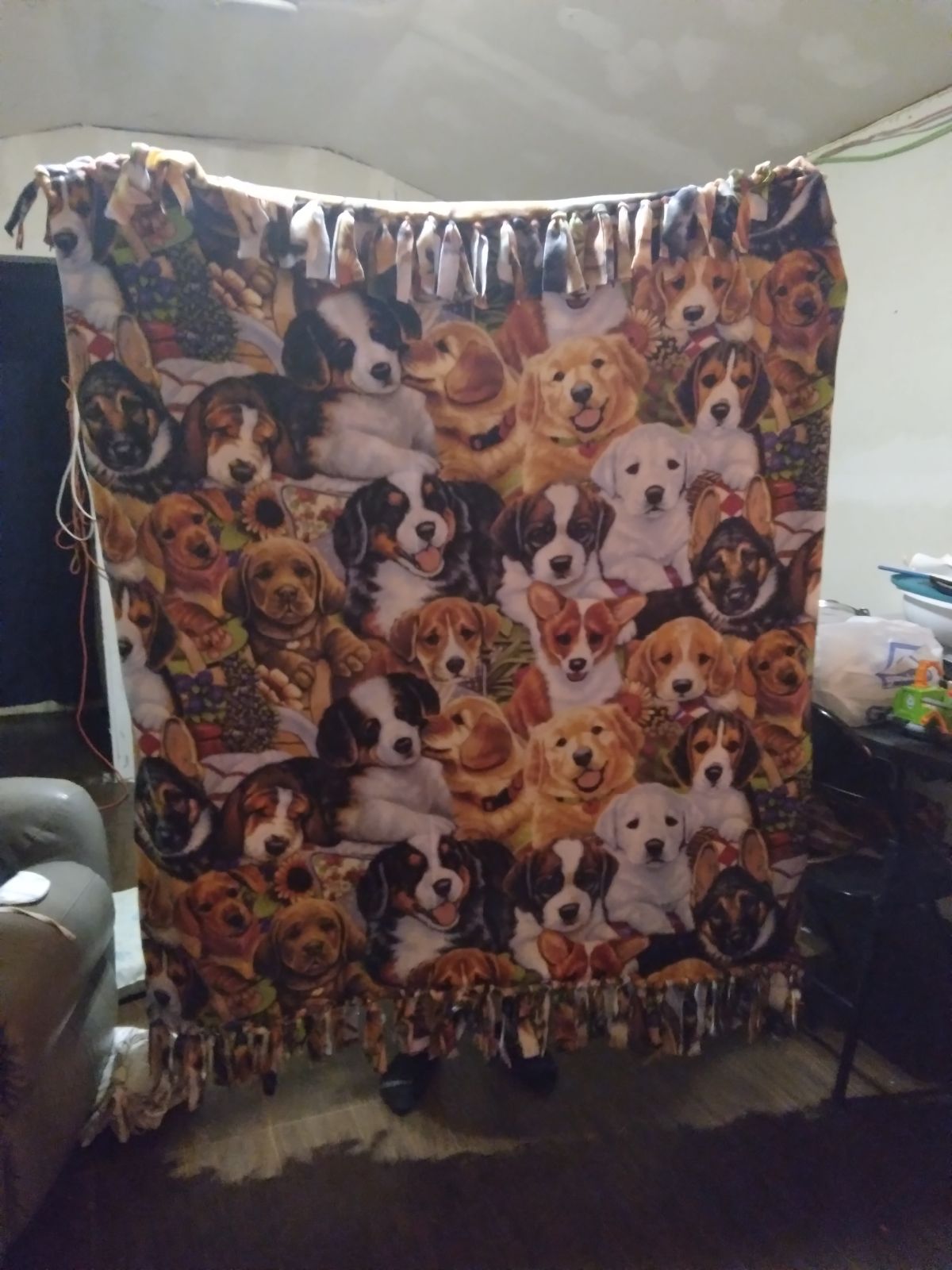 Hand Made fleece blanket