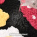 Black Bathroom Rugs Cute Strawberry Flower Bath Mat Bathroom Accessories, 18x25