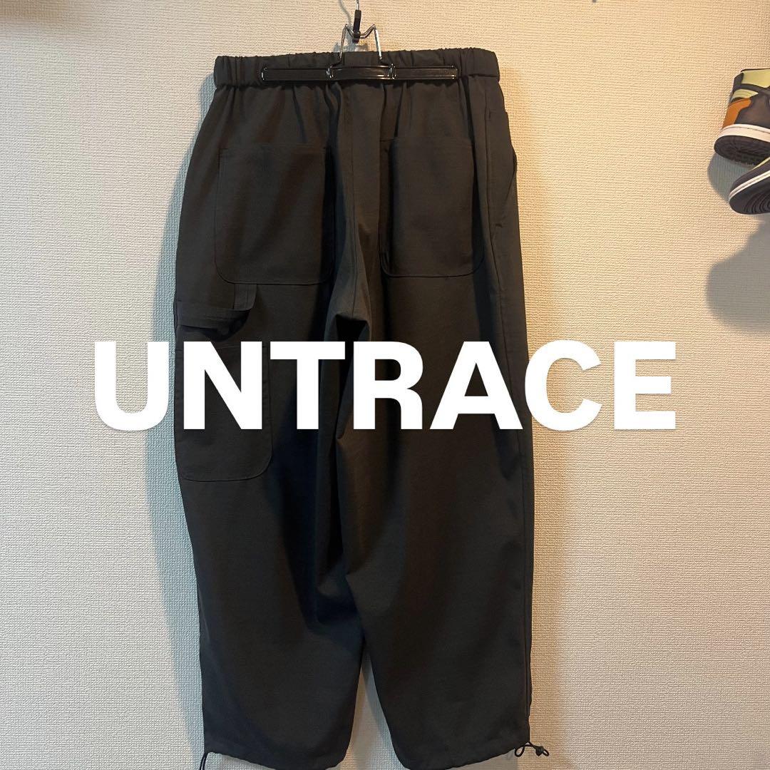 UNTRACE PAINTER TAPERED PANTS・DARK NAVY - tity