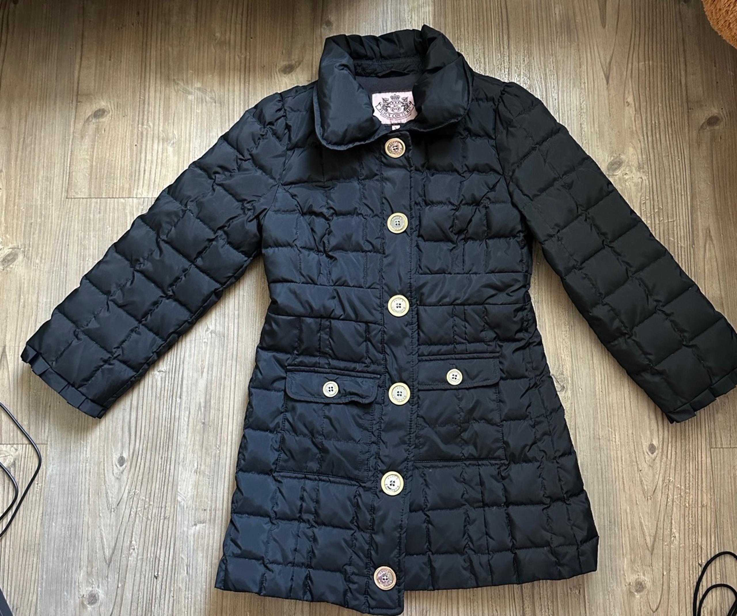 Juicy couture black puffer jacket