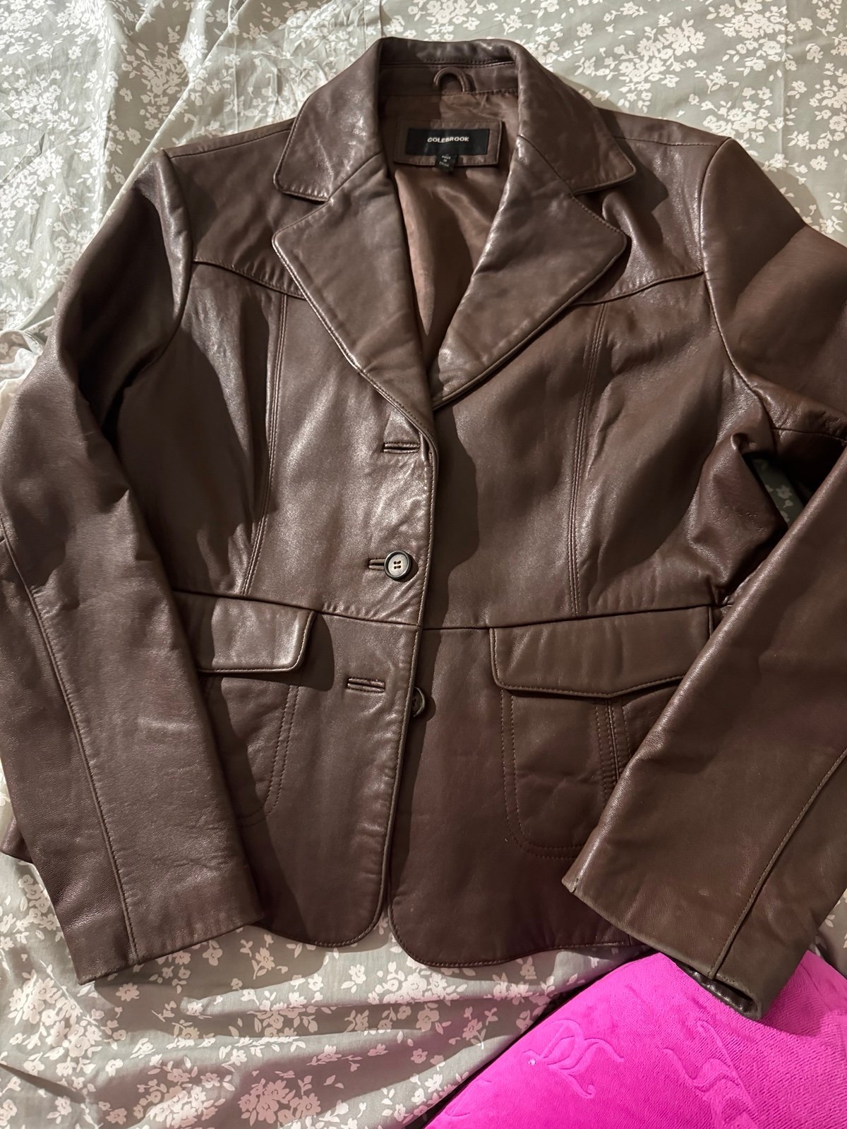 Colebrook ladies leather jacket