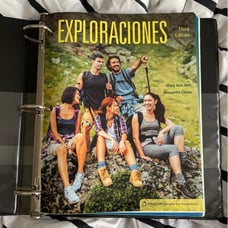 Exploraciones Third Edition Textbook