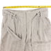 J JILL Linen Genuine Fit High Waisted Belted Pleated Wide Leg Trouser Pants 8