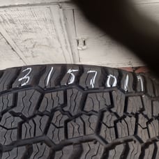 LT 315 70 17 tire brand new