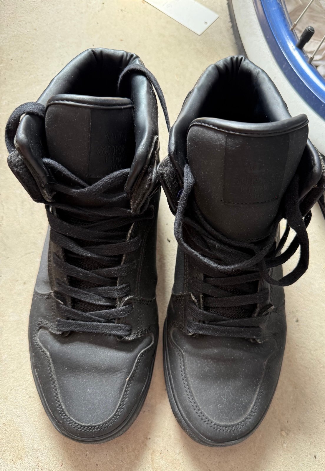 Rare Supra Shoes Men's Black Red Size 8 sold out! Rare