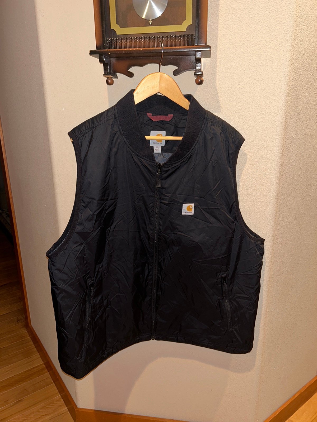 Carhartt Black Rain Defender Shop Vest - Men’s Size 2XL