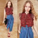 Ulla Johnson Opal Top in Henna blouse top Sz 6