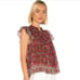 Ulla Johnson Opal Top in Henna blouse top Sz 6