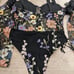 iHeartRaves Floral Oasis Bodysuit Set